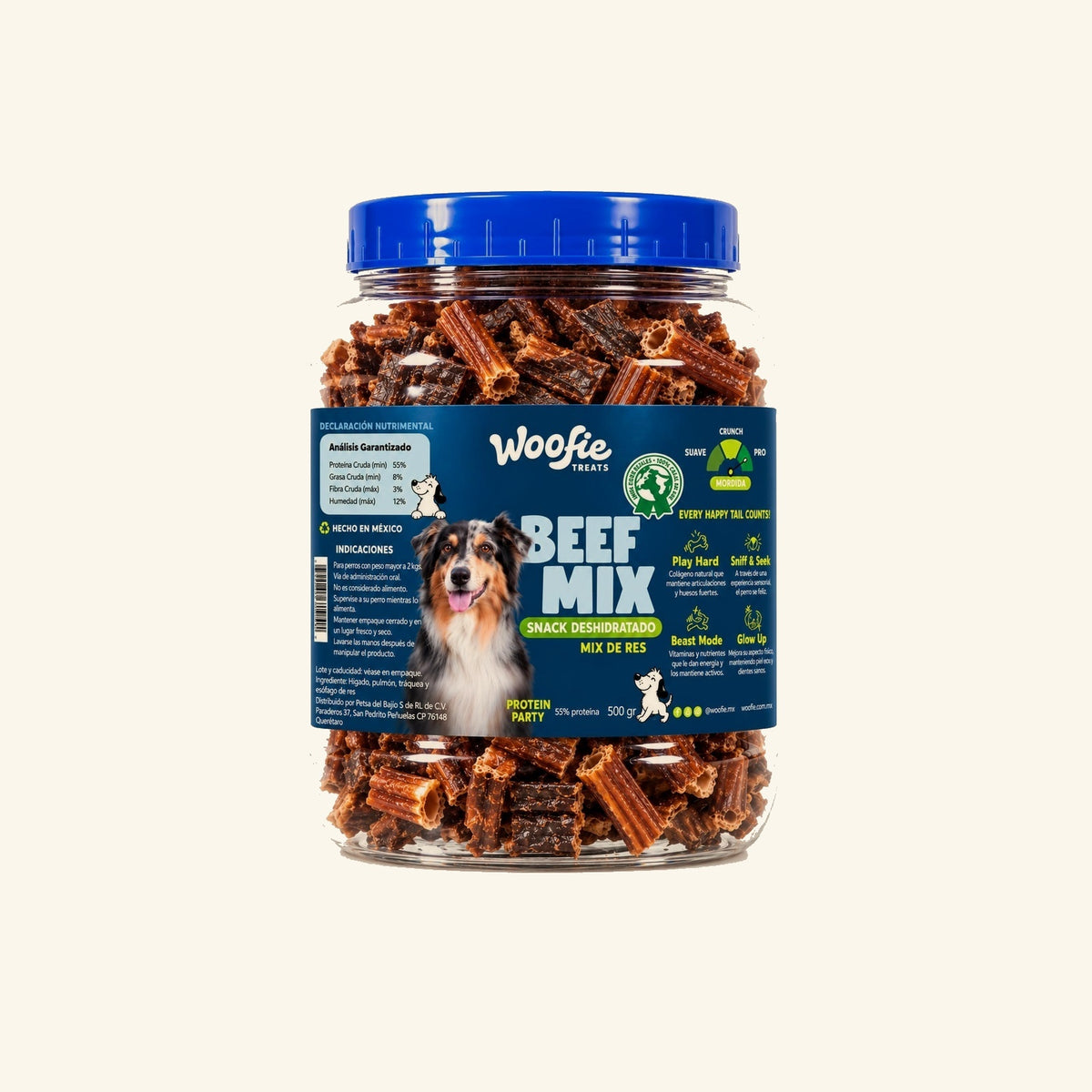 Woofie Beef Mix L - 500 g
