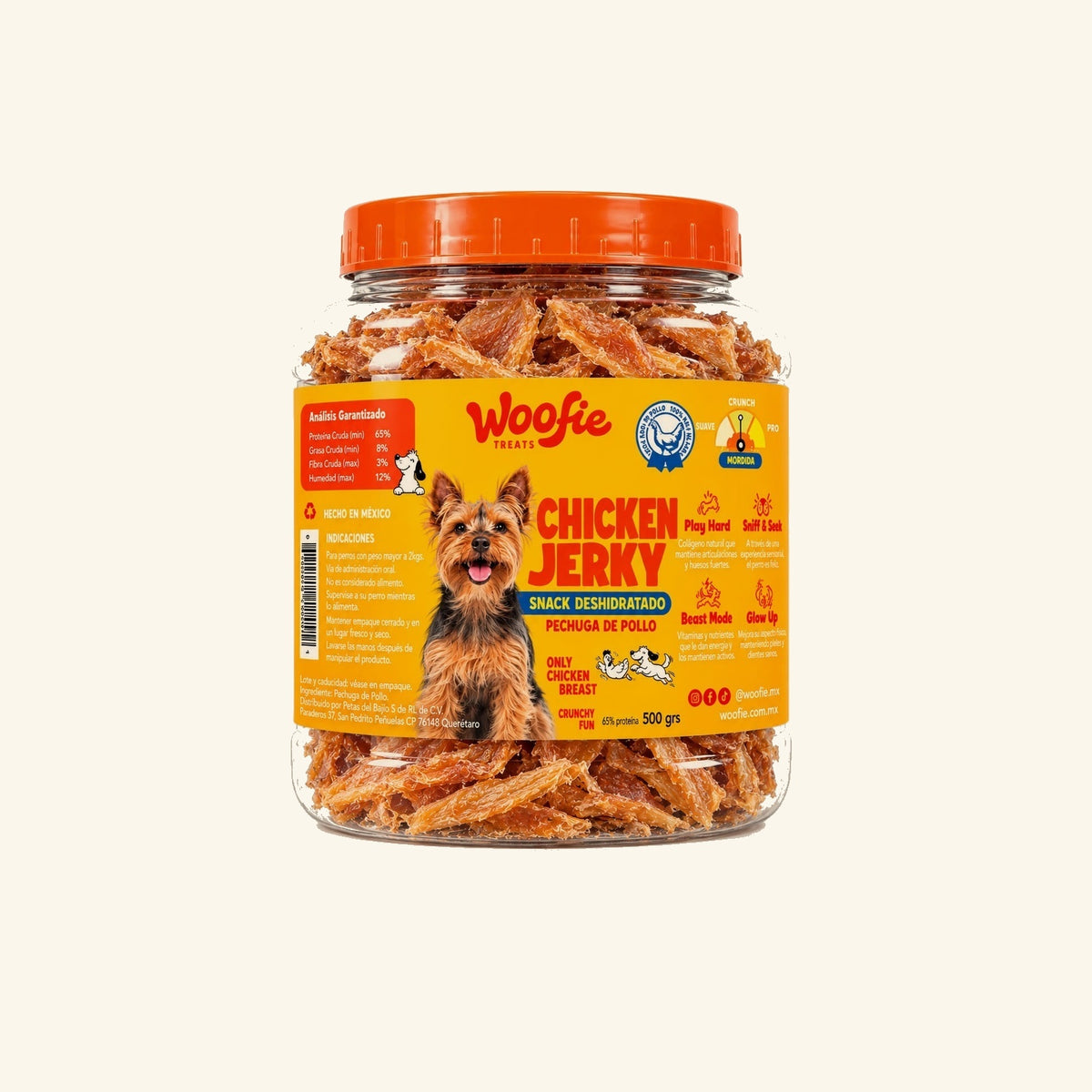 Woofie Chicken Jerky L - 500 g