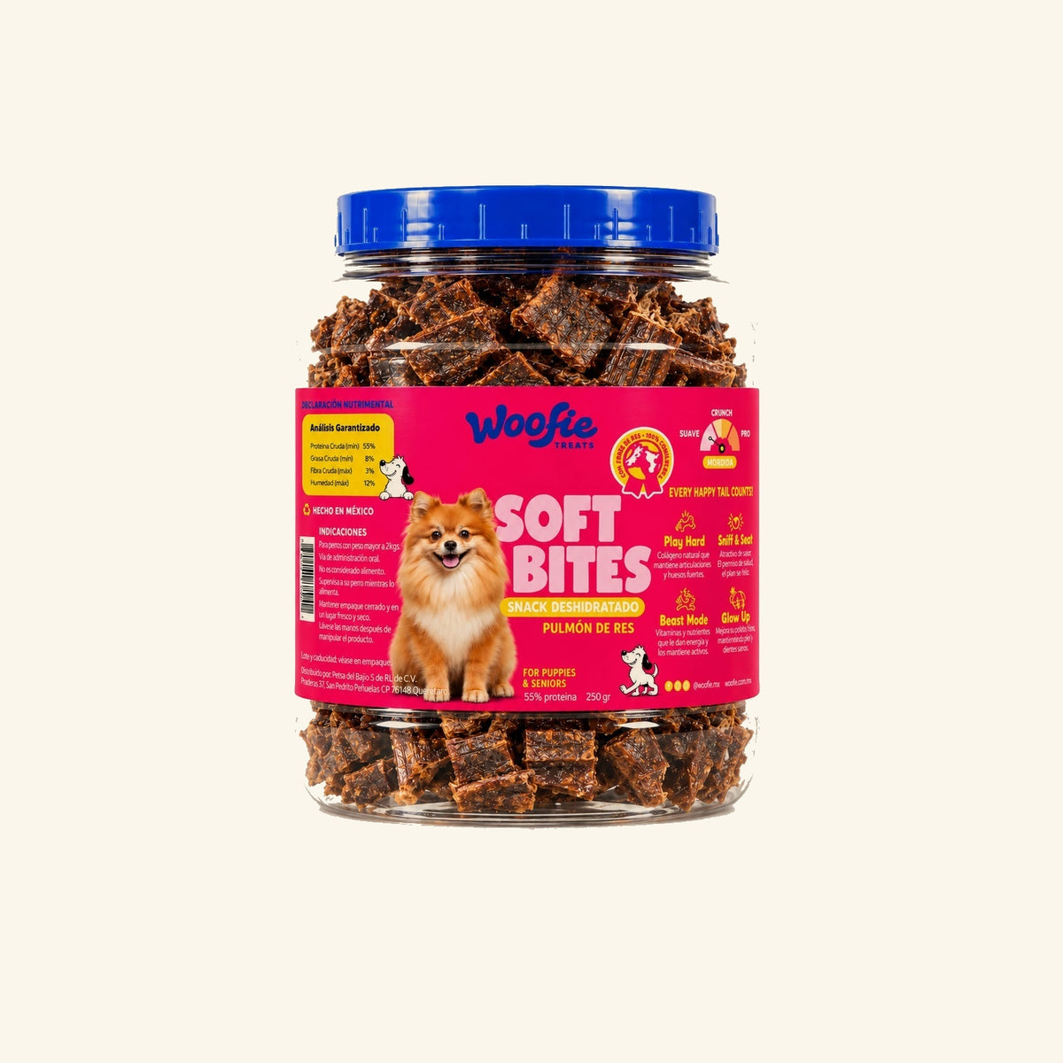 Woofie Soft Bites L - 250 g